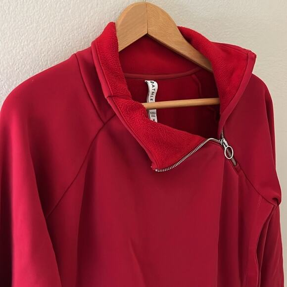 Athleta Cozy Karma Asymetric Pullover | Medium - Picture 2 of 9